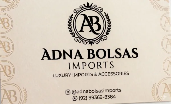 Logo Adna Arruda — Adna Bolsas Imports